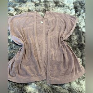 Lululemon Athletica Pink Plush Cardigan Sweater